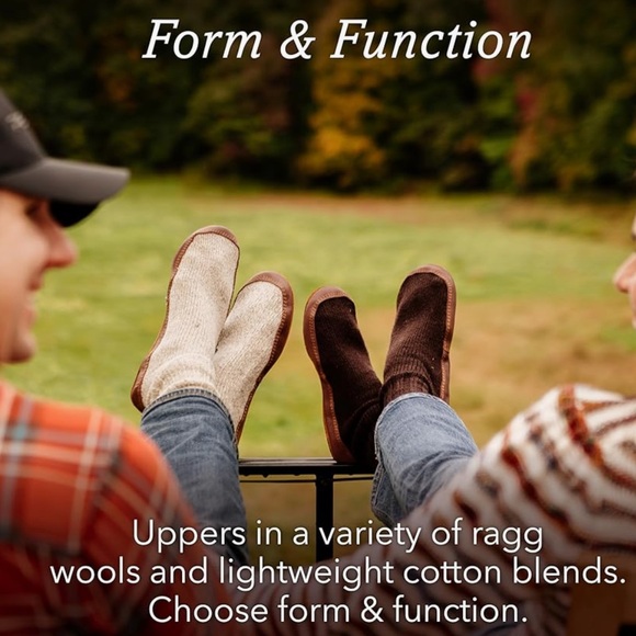 Acorn Original Slipper Sock•NWT•Size M (W 10.5-11.5)•Lt. Grey Wool~Cotton Twist - Picture 11 of 16